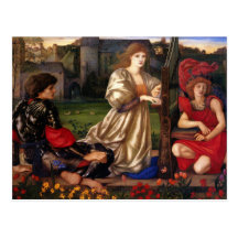 Song of Love - Edward Burne-Jones Postcard