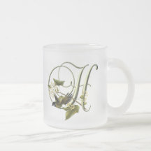 Songbird Initial H Mug