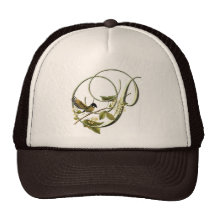 Songbird Initial P Mesh Hats