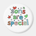 Sons are Special Fridge Magnets