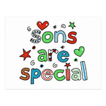 Sons are Special Post Card