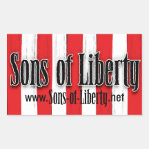 Sons of Liberty FLAG sticker