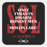 Sons of Liberty MOLON LABE stickers