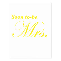 Soon to be Mrs Post Cards