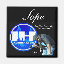 Sope Indieheat.com Movement Fridge Magnets