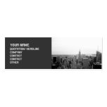 Sophisticated Edgy Cityscape Business Card Template