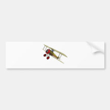 Sopwith Camel and Pilot Bumper Stickers
