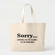 Sorry Bag
