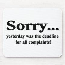 Sorry Mousepads