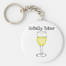 SOTALLY TOBER WINE GLASS FUNNY KEYCHAINS