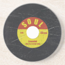 Soul Record Sandstone Coaster