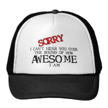 Sound of Awesome Funny Hat Cap Humour