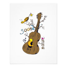 sound of nature personalised invites