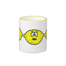 Sour Lemon Face Mug