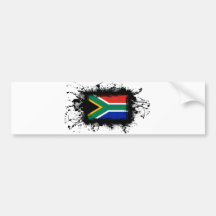 South Africa Flag Bumper Stickers