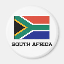 South Africa Flag Fridge Magnet