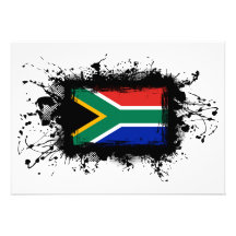 South Africa Flag Personalised Invites