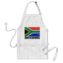South Africa Vintage Flag Aprons