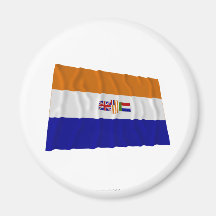 South Africa Waving Flag (1928-1994) Magnets
