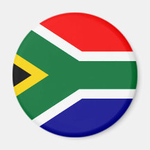 South African Flag T-shirts and Gifts Fridge Magnet