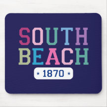 South Beach 1870 Mousepad