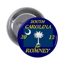 South Carolina for Romney 2012 Pins