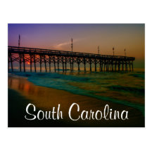 south carolina post card
