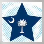 South+Carolina Star Posters