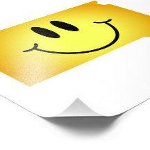 South Dakota Smiley Face Photo Print