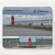 South Haven Lighthouse - Michigan Mousepad