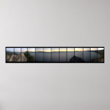 South Lake Tahoe Panorama Poster