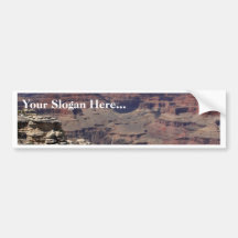 South Rim Of The Grand Canyon In Arizona Bumper Sticker