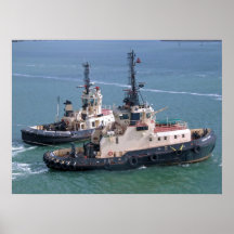 Southampton's Tugs Poster