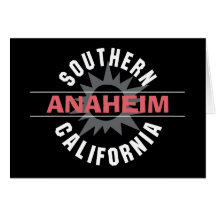 Southern California - Anaheim Card