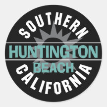 Southern California - Huntington Beach Stickers