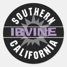 Southern California - Irvine Round Sticker