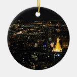 Southern Manhattan's East Side at Night 001 Ornaments