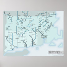 Southern New England Streams 18 x 24 Poster