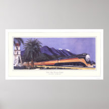 Southern Pacific Streamlined Daylight Poster