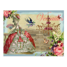 Souvenirs de Versailles Post Card