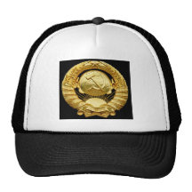 Soviet/Communist War Memorial Badge, Berlin, Germa Hat