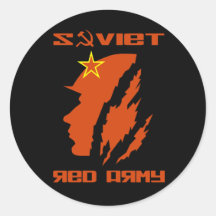 Soviet Red Army Soldier Sticker