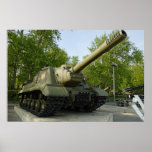 Soviet self-propelled gun print