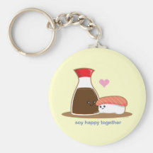 Soy Happy Together Keychains