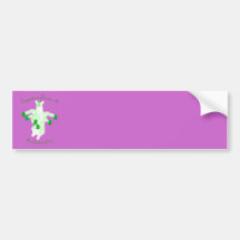 Soygoop Green Is Festerrific! Bumper Sticker