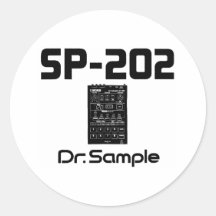 SP-202 Dr. Sample Round Stickers