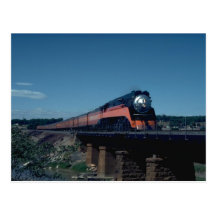 SP "Daylight" train, led by 4-8-4 Postcards