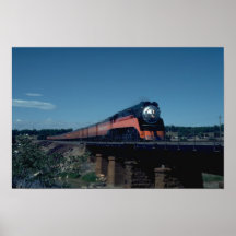 SP "Daylight" train, led by 4-8-4 Posters