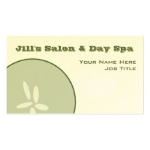Spa Business Card