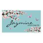 Spa & Salon Business Card - Cherry Blossoms